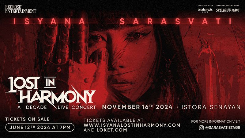 Read more about the article ISYANA SARASVATI // “LOST IN HARMONY, A DECADE LIVE CONCERT”