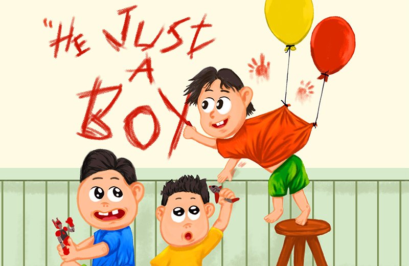 You are currently viewing NORMALYZE // SINGLE “HE JUST A BOY”