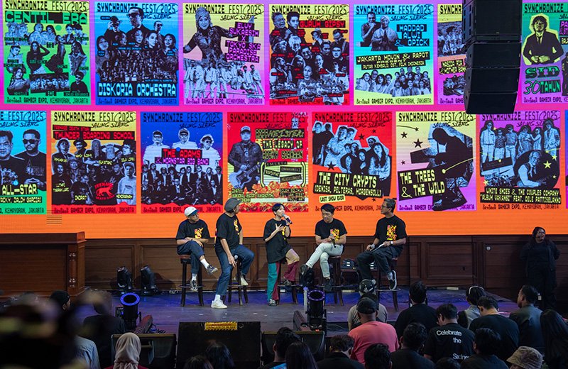 Read more about the article SYNCHRONIZE FESTIVAL 2025 // SALING SILANG, SEPULUH TAHUN PERJALANAN MUSIK INDONESIA